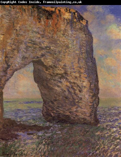 Georges Seurat La Manneporte near Etretat